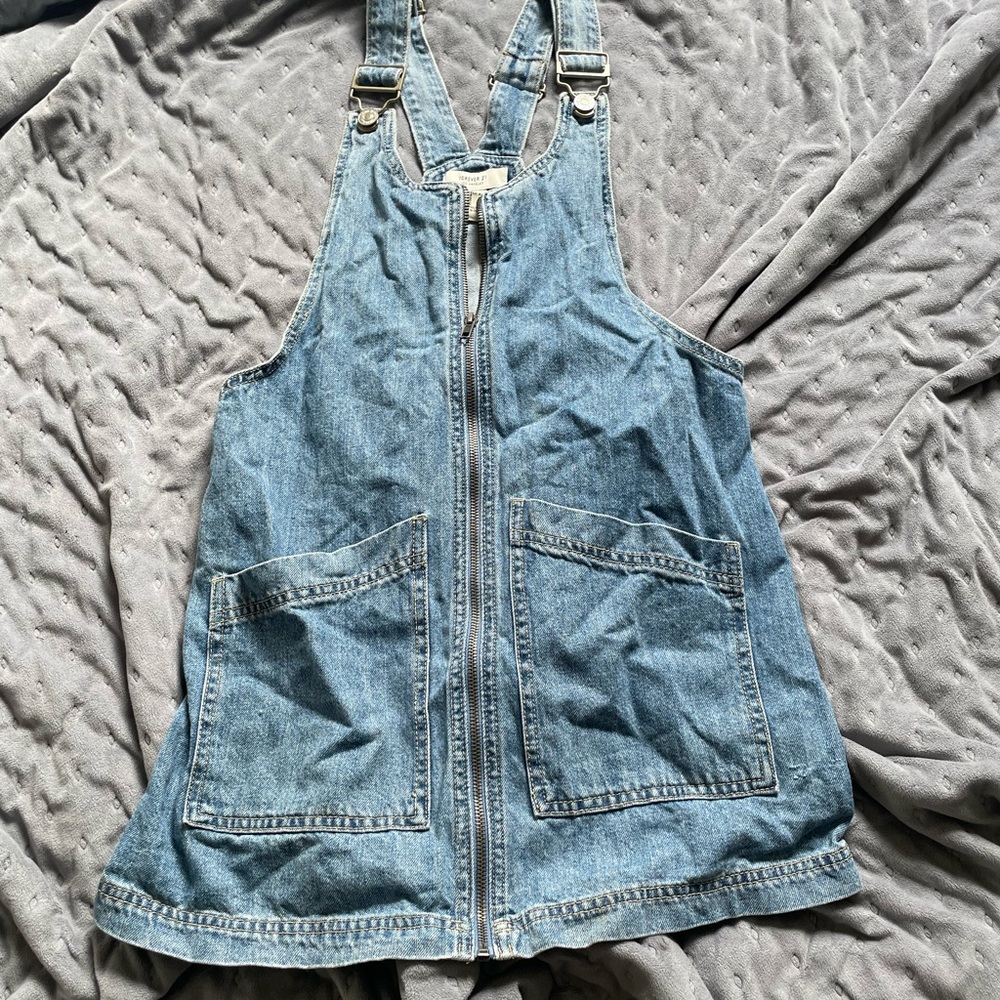 Overall Zip Dress